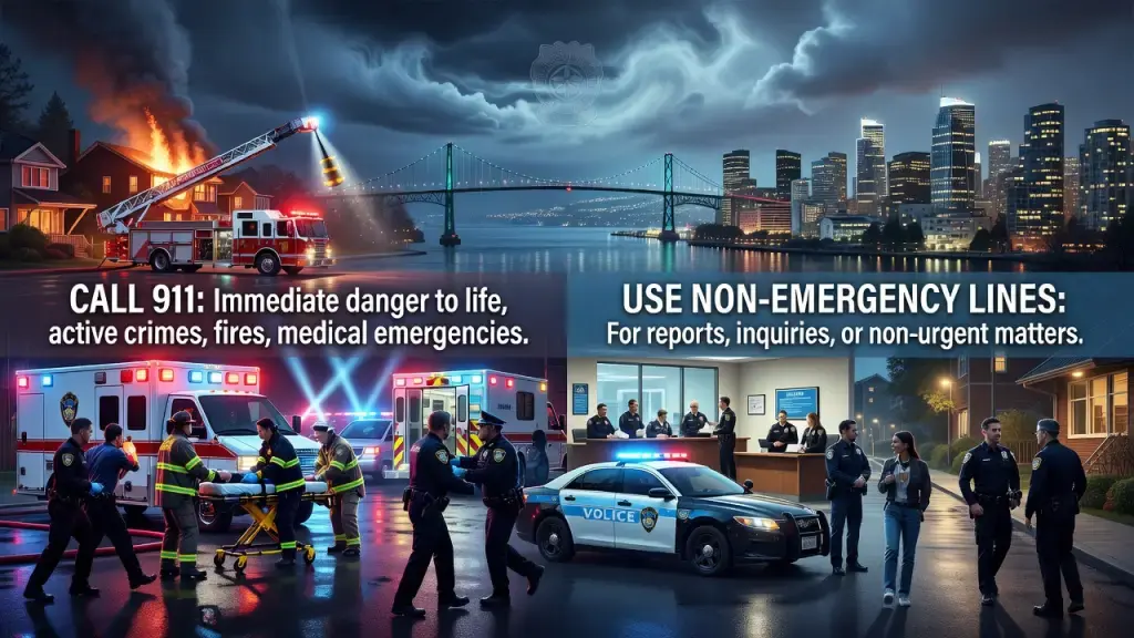 Vancouver Police Clarify When to Call 911 or Use Non-Emergency Lines